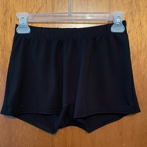 BadgerSport Black Active Shorts